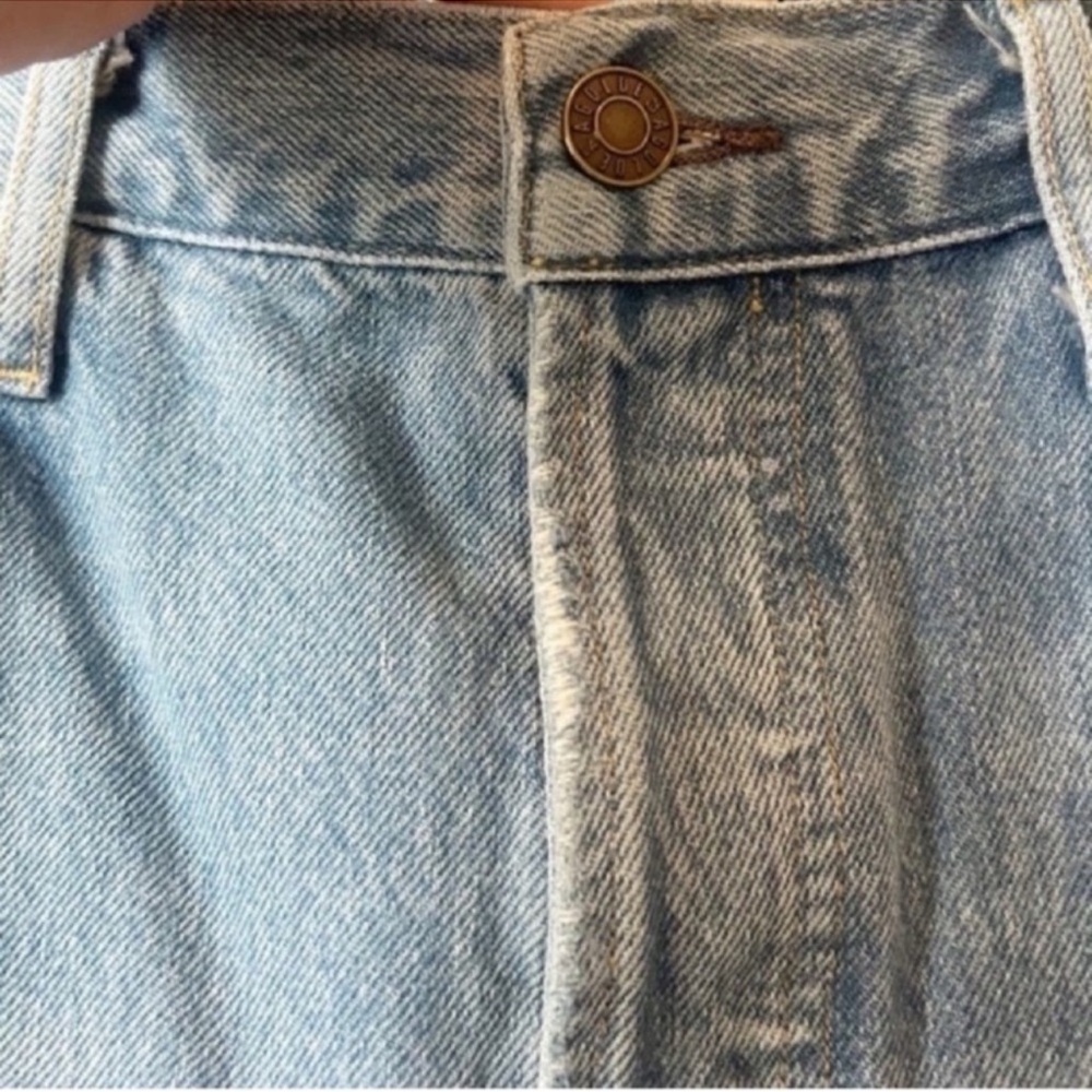 Agolde button fly high rise straight jeans - Picture 11 of 16